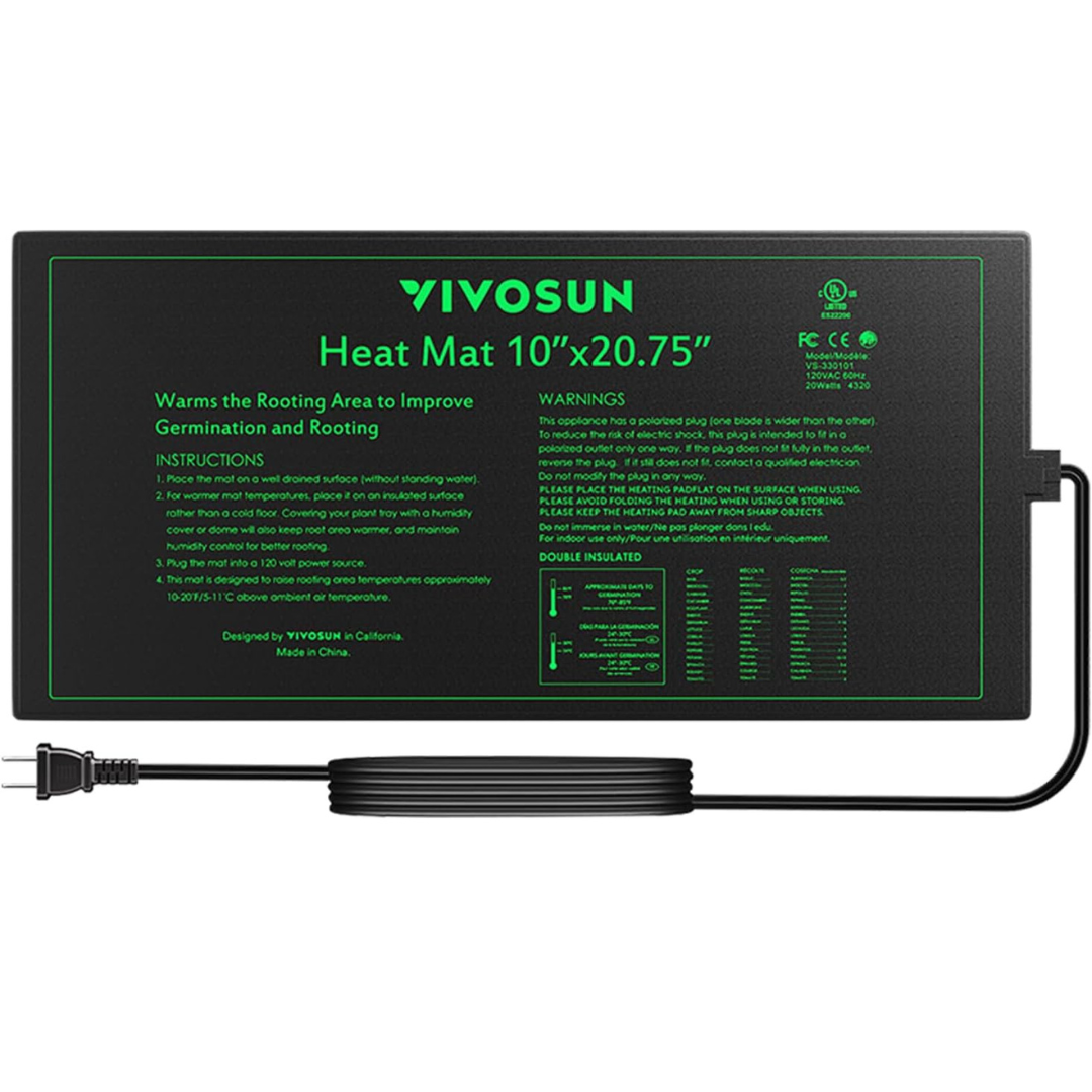 VIVOSUN Seedling Heat Mat